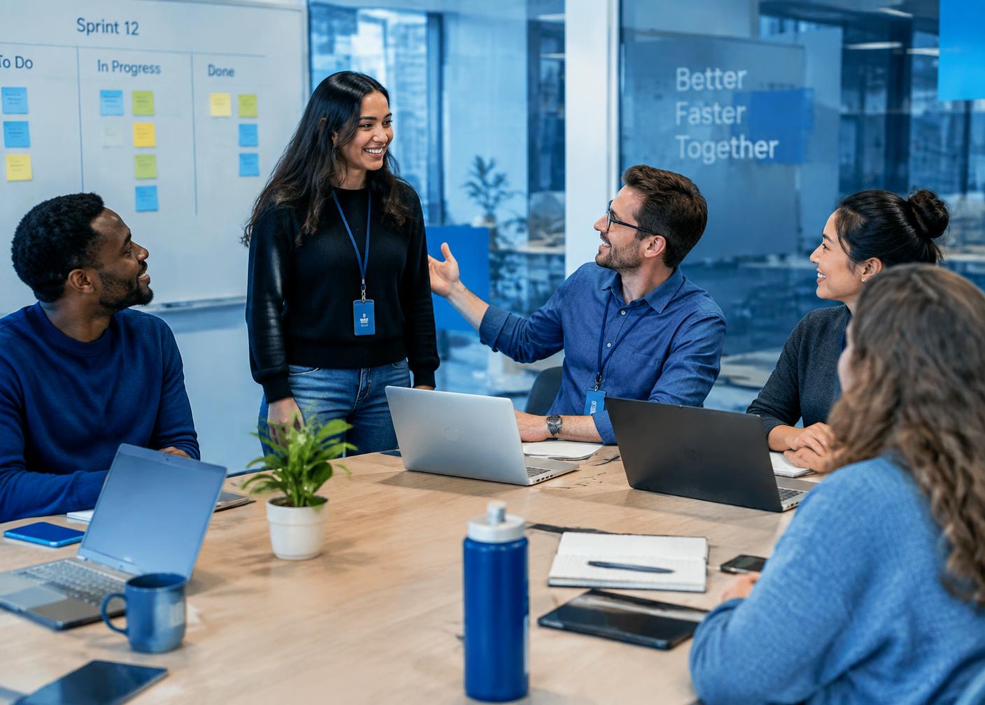 A new specialist joining an agile delivery team